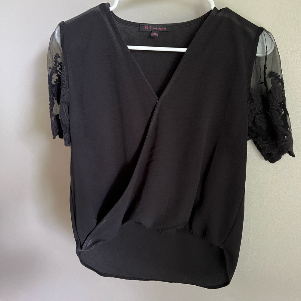 Kaii Lace Sleeve Blouse